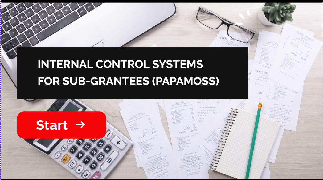Module 3: Internal Control Systems for NGOS | PAPAMOSS Framework