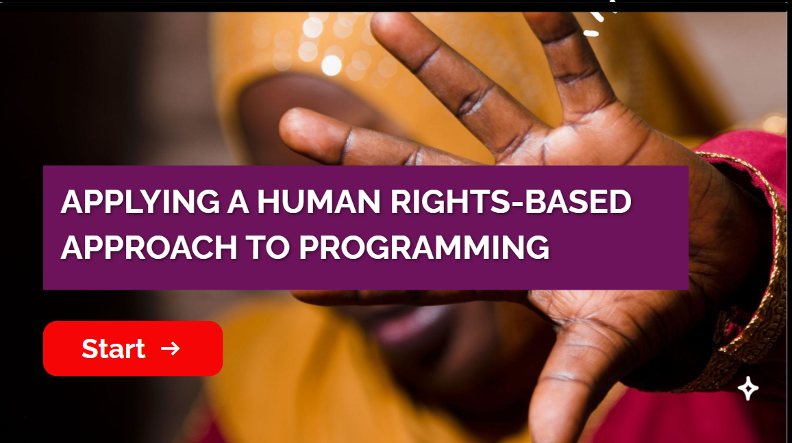 Applying a Human Rights-Based Approach to Programming