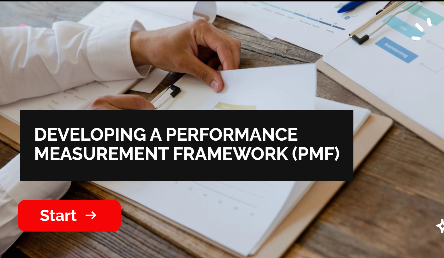 fMEAL: Developing a Performance Measurement Framework (PMF)